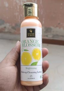 Good Vibes Orange Blossom Makeup Cleansing Lotion