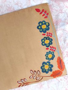 Hand-painted Vintage Sheets for Arts &amp; Crafts