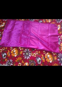 pink satin 4 mtr fabric