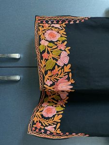 Authentic Kashmiri floral Embroidery kurta