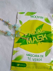 😍combo😍 handmade pendant with Facial Mask.