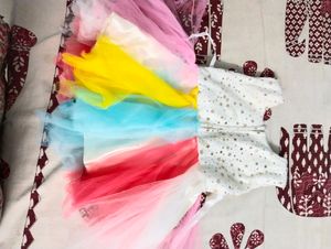 Kids Colourfull Dress Size 20 Upto 2 Years It Will Suitable