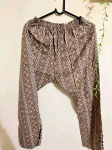 Maroon Diamond Print Kurta set