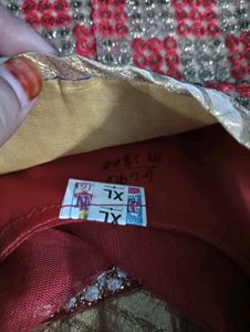 Stunning Red &amp;🎁🆕 Gold Ethnic Gown