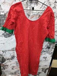 Embroidered Red 👗Ethnic Blouse