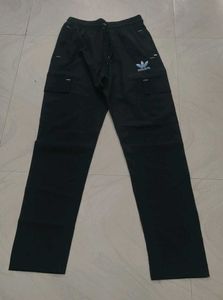 Adidas Black Cargo Pants