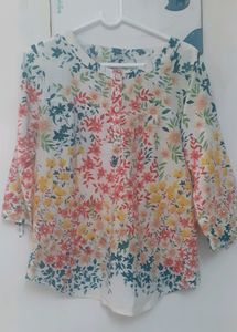 Floral Multicolor Kurti