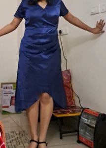 Satin Dress