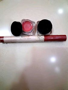 New Red Lipstick &amp; 3 in 1 cream tint for eye,lips&amp;
