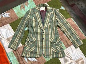 Plaid Blazer