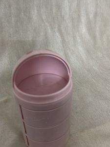 Cute Pink Bunny Stackable Container