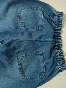 Stylish Ripped Blue Denim Jeans