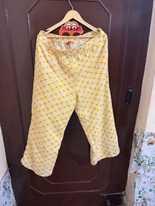 Yellow And White Palazzo