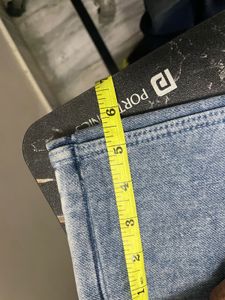 Used Stylish Light Wash Denim Jeans