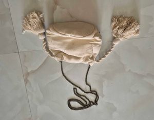 Boho Beaded Clutch with Tassels