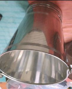 New Unused Steel Bucket 15 Litres