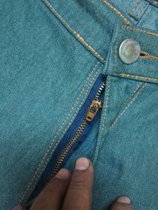 Teal Denim Jeans of 1