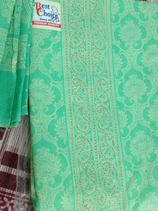 Elegant Unstitched Dress Material