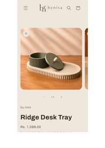 Modern Oval Tray with Lid Container