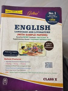 Golden English Class 10 Textbook