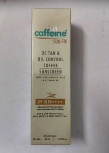 Caffeine Sun Fix SPF 50 Sunscreen