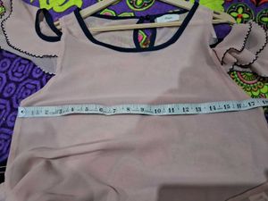 Cute Pink Cold Shoulder Top