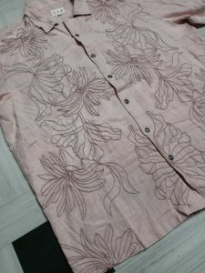 Boxy fit shirt ( Embroided )