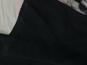 Elegant Black Saree