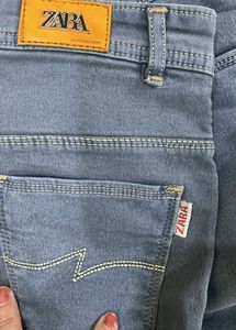 Gray Denim Jeans