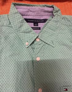 Tommy Hilfiger Men's Patterned Button-Down Shirt