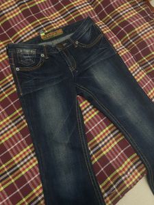 Stylish Dark Wash Denim Jeans