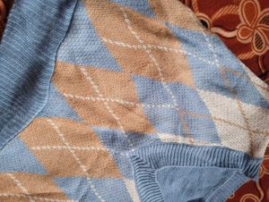 Argyle Knit Sweater