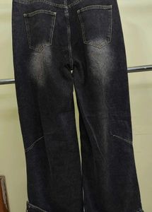 Women’s Black Wide-Leg Jeans | Trendy Denim