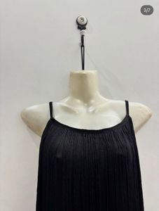 Black Fringe  Dress