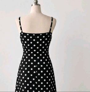 Polka Dot Slip Dress