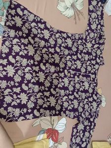 Designer Floral Kurta