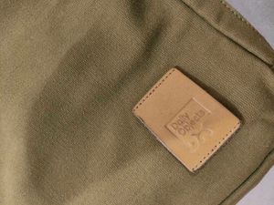 Stylish Canvas &amp; Leather Messenger Bag