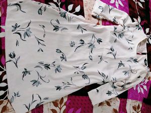 Elegant Floral Print Midi Dress
