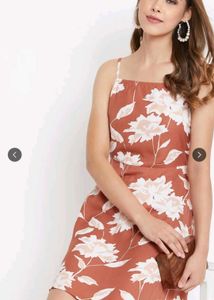 Chic Floral Print Summer Dress