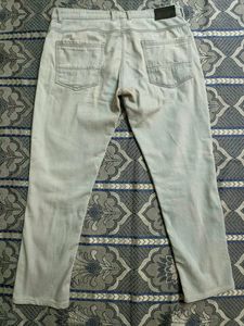 Denim White Jeans Pant