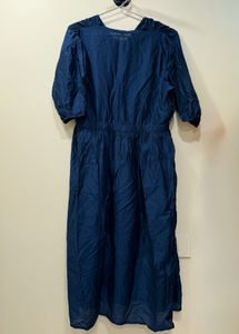 Elegant Navy Blue Ethnic Gown
