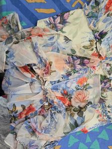 Floral Tiered Off-Shoulder Maxi Dress