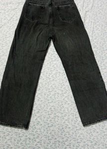 Classic Grey Denim Jeans