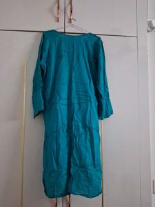 Teal Blue Kurta