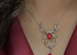 Gothic Spider Pendant Necklace