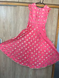Anarkali Gown With Dupatta