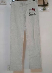 Cute Hello Kitty Grey Skinny Lounge pants