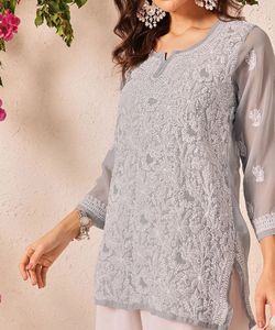 Elegant Embroidered Kurta