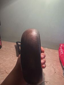 round wooden bowl for candle making
