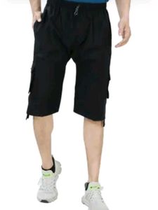 Men's Black Cargo Shorts😍🤩